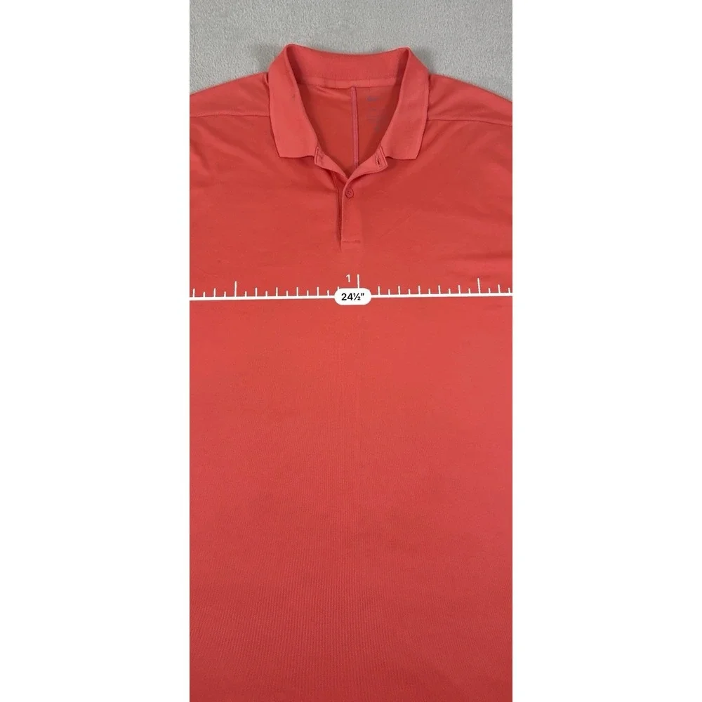 Nike Dri-FIT Victory Golf Polo Shirt Orange Men's XL